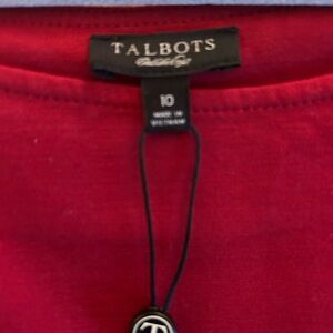 Talbots Classic Red Dress